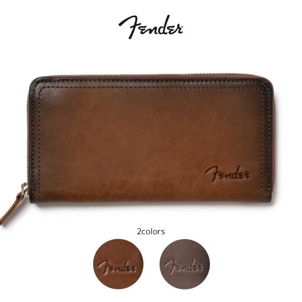 Fender（フェンダー） 長財布 財布 ラウンドファスナー ファスナー