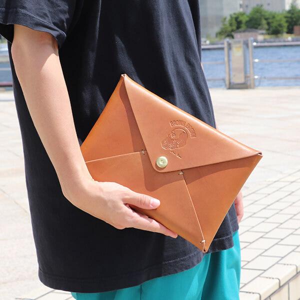 クラッチバッグ 本革 ブラウンブラウン Clutch bag レタークラッチバッグ BBL-M25 BrownBrown : フリースピリッツ Yahoo!店 - 通販 - Yahoo!ショッピング クラッチバッグ 本革 ブラウンブラウン Clutch bag レタークラッチバッグ BBL-M25 BrownBrown : フリースピリッツ Yahoo!店 - 通販 - Yahoo!ショッピング