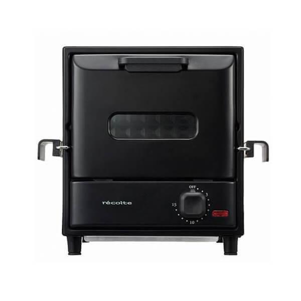 新品 recolte/レコルト スライドラックオーブン RSR-1（B）耐熱皿付き ブラック 札幌市   白石区 東札幌 レコルト スライドラックオーブン デリカ RSR-1 オーブン オーブン