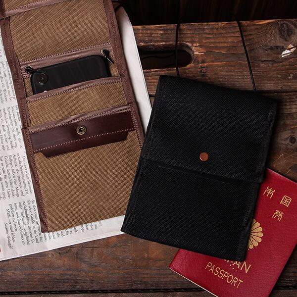 �A���J�[�u���b�W MINI SHOULDER WALLET �p�X�|�[�g�P�[�X ANCHOR BRIDGE ���ƋL�O �v���[���g ����