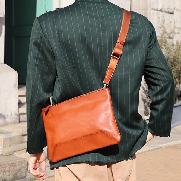 BALZO ショルダーバッグ おしゃれ 本革 人気 レザー バルゾ