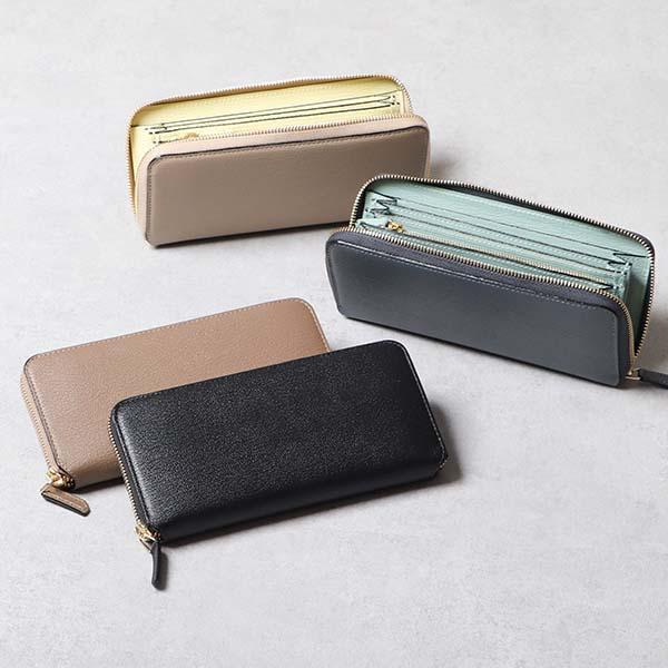 【新品未使用】ラルコバレーノドレスラウンドジップウォレット ラルコバレーノ ドレスラウンドジップロングウォレット 長財布 L