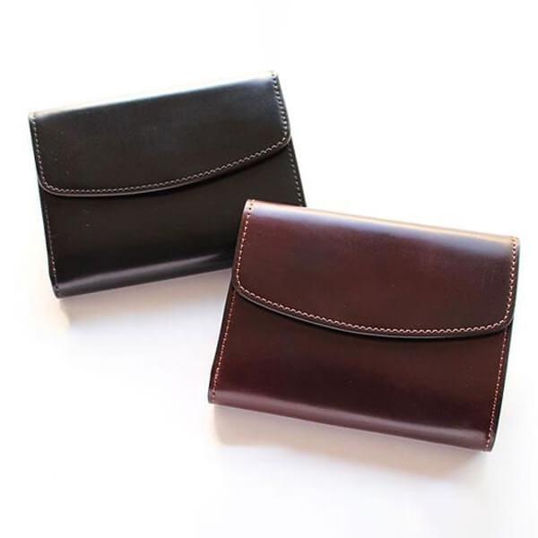 財布 メンズ セッラトゥラ HORWEENCORDOVAN 三つ折り SERRATURA