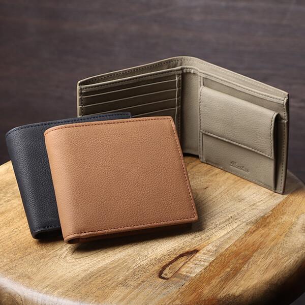 Boosters 財布 メンズ 二つ折り財布 プレゼント 本革 ノートンレザー