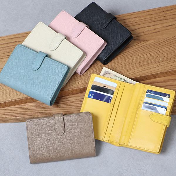 フィリア　ベッラ　二つ折り財布　トープ ミニ財布 ベッラ Bella カードポケット付きラウンドミニ財布 財布 本革