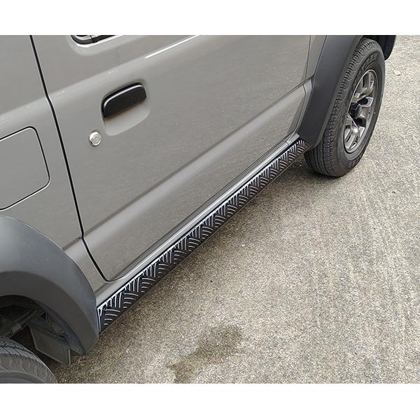 ジムニー JB74 サイドステップ ステンレス製 ロックスライダー