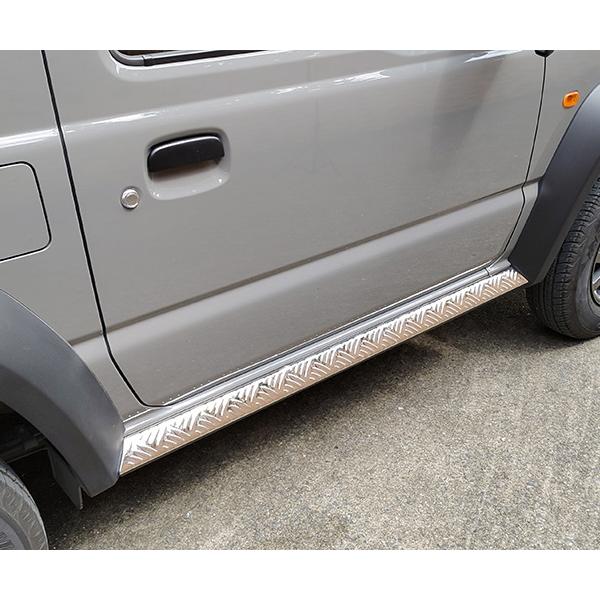 ジムニー JB74 サイドステップ ステンレス製 ロックスライダー