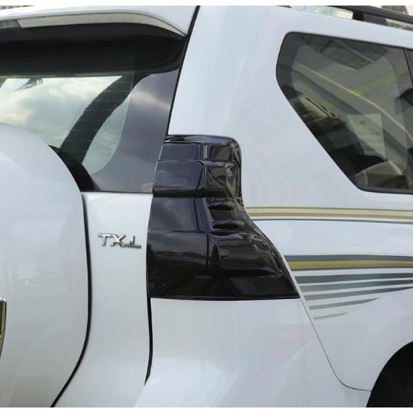 【値下げ】ランドクルーザープラド150後期テールライト、テールランプカバー freestagekobe_y11918