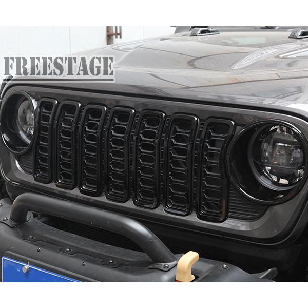 Wrangler（ラングラー） ジープ JL 2024 新型 ルックグリル用 トリム