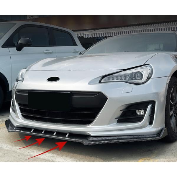 BRZ BRZ用 フロントバンパー リップスポイラー ZC6 エアロ フィン