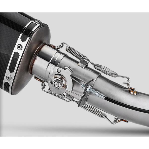 50.8mm バイク用 可変バルブ ワイヤー式 スリップオン対応 ECV 手動 エキゾーストバルブ 2インチ