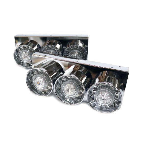 24Vトラック用テールランプ3連 LED 日野 テール テールランプ ロケット