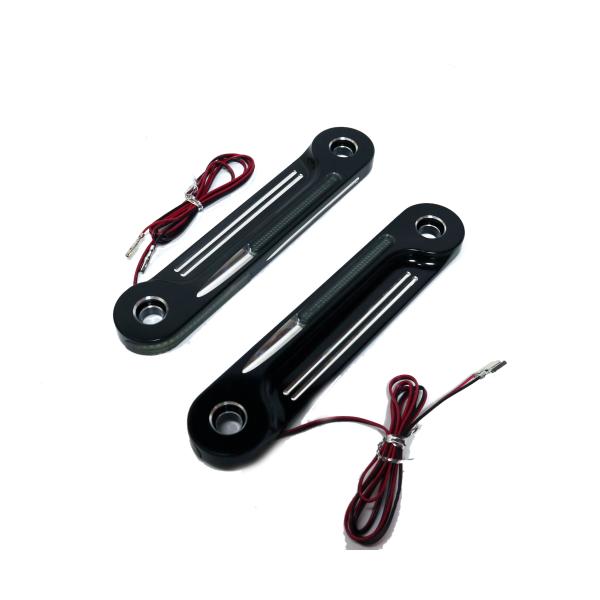 96-2013 ハーレー ツーリングモデル用 LEDビレットウィンカー バガー