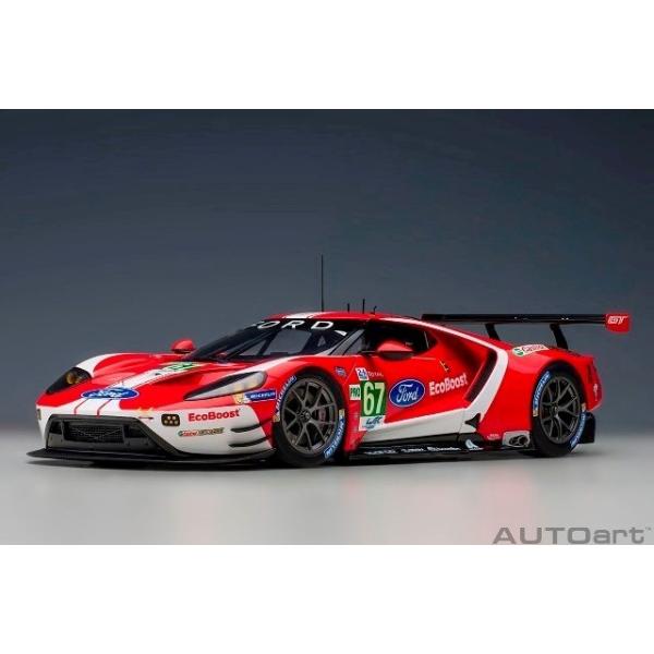 �V�i 81911 �I�[�g�A�[�g 1/18 �t�H�[�h GT 2019 #67 �i���E�}��24���ԃ��[�X LMGTE Pro�N���X�j�i���b�h�^�z���C�g�j