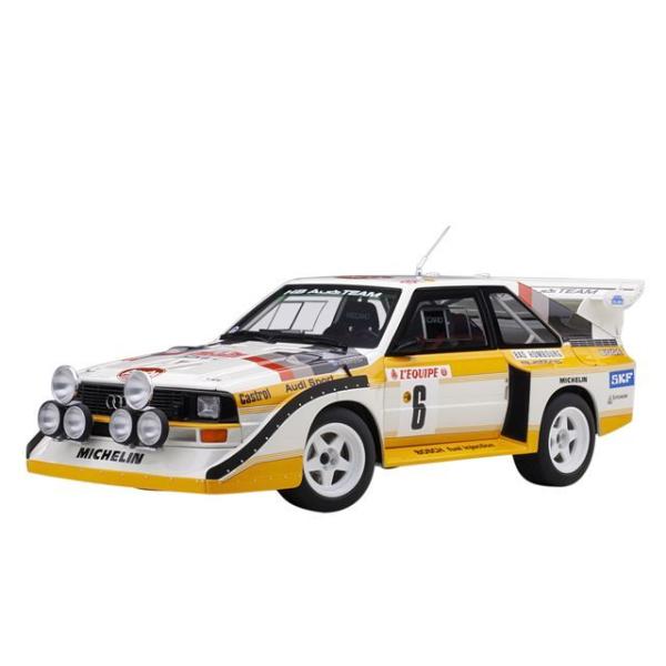 カスタム品1/18オートアート　アウディ　クアトロS1 E2 WRCモンテカルロ 新品 88602 オートアート 1/18 アウディ スポーツクワトロ S1 WRC '86