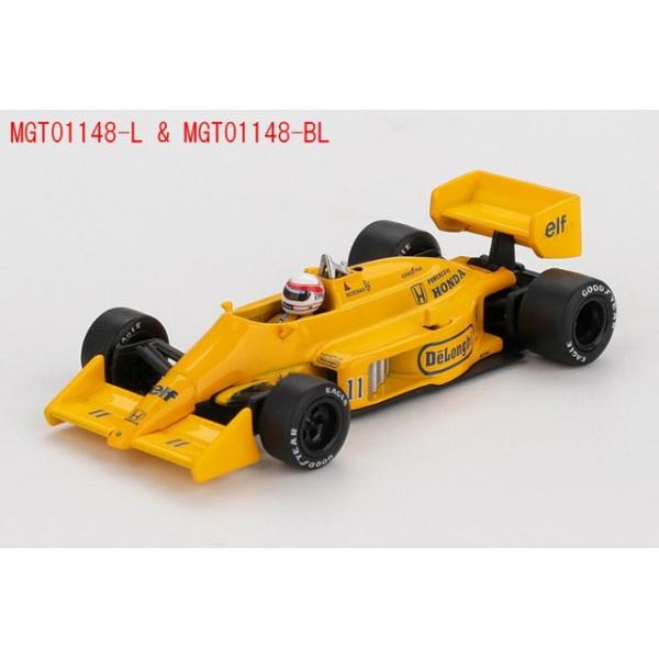 ミニチャンプス 1/18 ロータス ホンダ 99T 優勝 モナコGP 1987 予約 MGT01148-L TSM MINI-GT 1/64 ロータス 99T F1 モナコ グランプリ