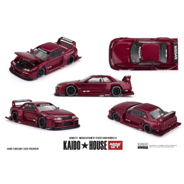 予約 KHMG273 TSM MINI-GT × KAIDO HOUSE 1/64 日産 Nissan