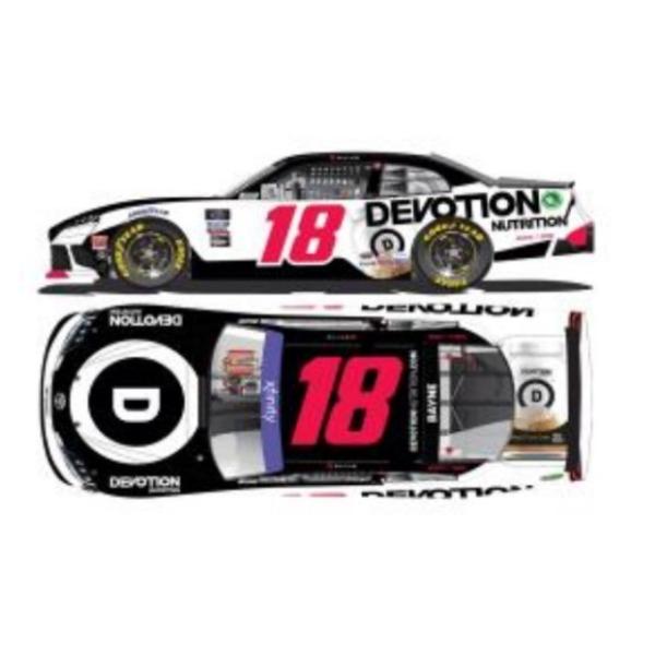 \ N182265DVNTB CIl[VO 1/64 g^ TOYOTA X[v NASCAR XfinityV[Y 2022 go[ExC #18 DEVOTION NUTRITION
