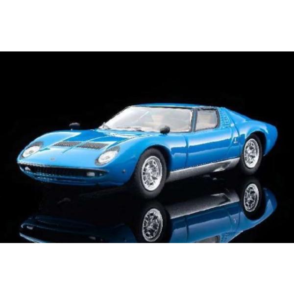 トミーテック LV ランボルギーニ ミウラ P400 新品 LV トミーテック 1/64 ランボルギーニ ミウラ P400 (青