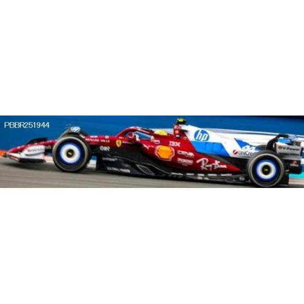 フェラーリF1　ミニチャンプス ルックスマート 1/18 フェラーリ F1-75 2022 F1 オーストラリア