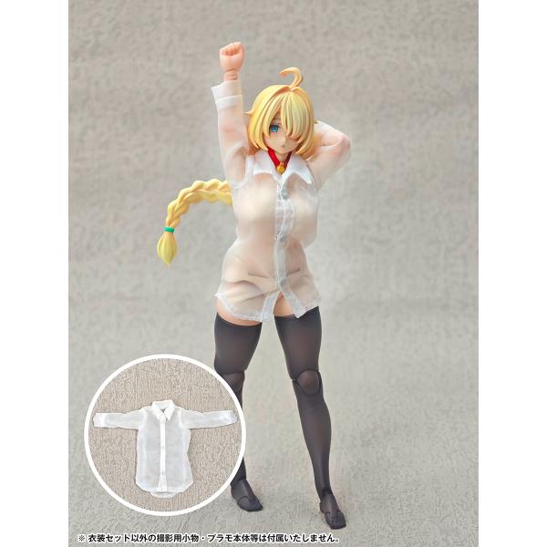 予約 アルファマックス AX-0374 シースルーシャツ ※15〜18cmプラモ・ドール用衣装（完成品） 27年02月