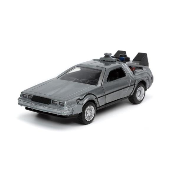 新品 JADA32185 JadaToys 1/32 HOLLYWOOD RIDES バック・トゥ・ザ・フューチャー I タイムマシーン ( デロリアン )