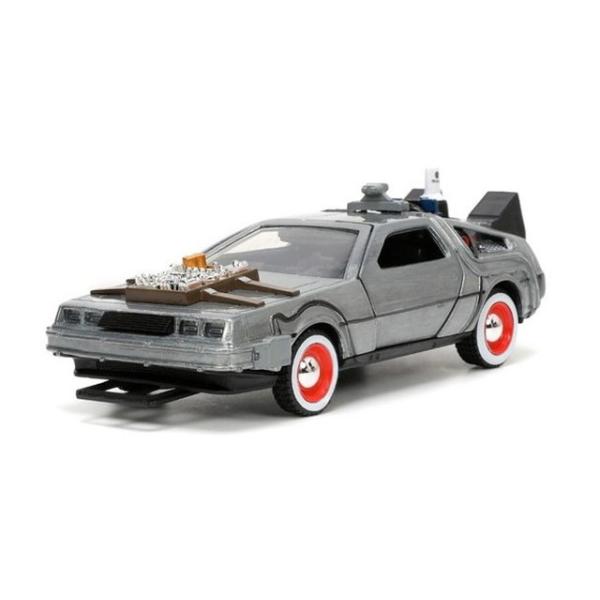 新品 JADA32290 JadaToys 1/32 HOLLYWOOD RIDES バック・トゥ・ザ・フューチャー III タイムマシーン (デロリアン)