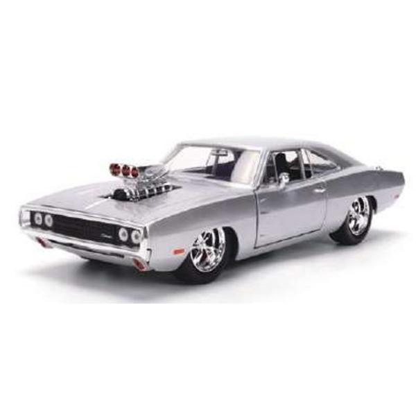 新品 JADA36804 JadaToys ワイルドスピード 1/24 ダッジ 1970 DODGE CHARGER SILVER FINISH