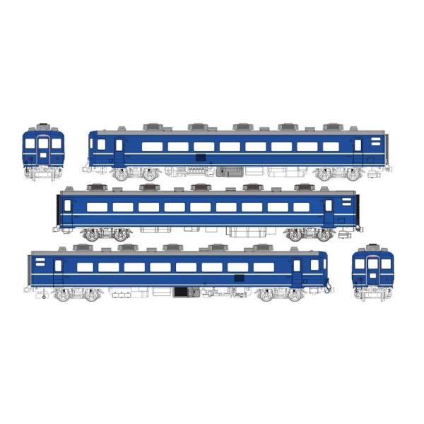 トラムウェイ　14系500番代　4両セット 新品 トラムウェイ TW-14500X 国鉄14系500代座席車基本セットA