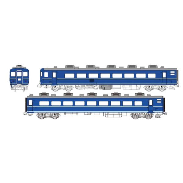 新品 トラムウェイ TW-14500Y 国鉄14系500代座席車基本セットB