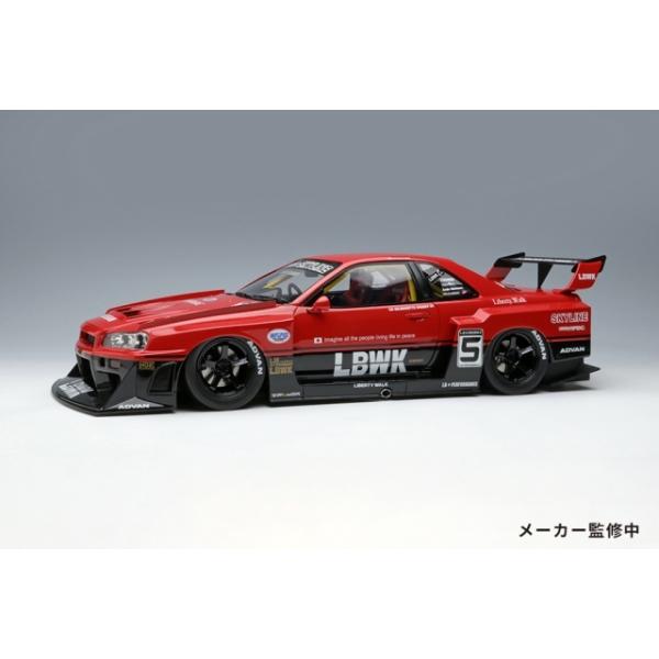 Vi EML047 CNAbv/ACh 1/18 Y LB-ER34 Super Silhouette SKYLINE TOKYO AUTO SALON 2020