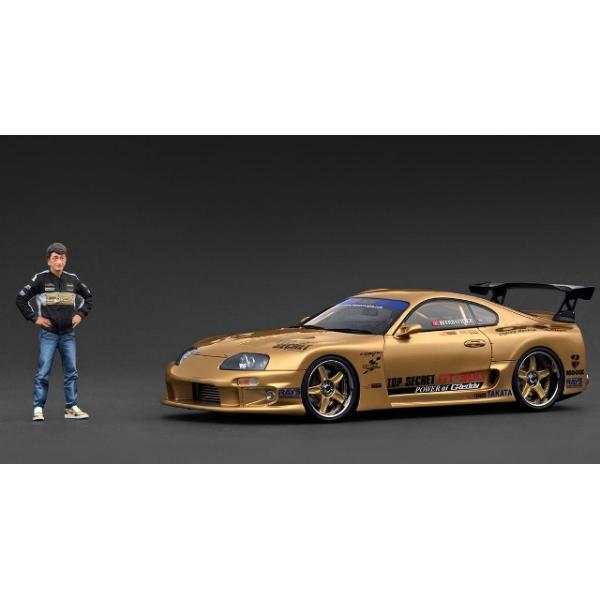 イグニッションモデル　トップシークレット　1/18 80スープラ　GT300 ignition model 1/18 TOP SECRET GT300 TOYOTA Supra (JZA80