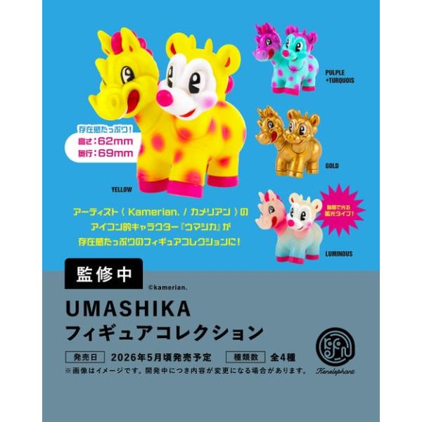 予約 ケンエレファント UMASHIKA フィギュアコレクション BOX版 全4種