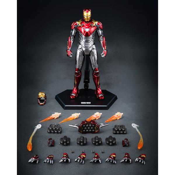 予約 threezero 1/12 DLX スパイダーマン:ホームカミング アイアンマン