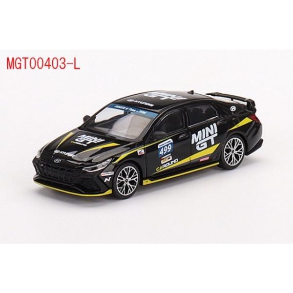 Vi MGT00403-L TSM MINI-GT 1/64 q_C Gg N Hyundai N-Festival #499 Caround Racing (nh)