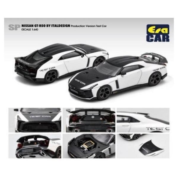 �\�� NS21GTRSP45 EraCAR 1/64 ���Y Nissan GT-R50 By Italdesign - Production Version Test Car�i�e�X�g�J�[�j ���ē���