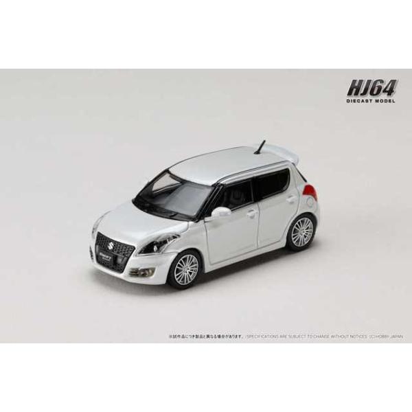 予約 HJ641082W ホビージャパン 1/64 スズキ スイフトスポーツ (ZC32S