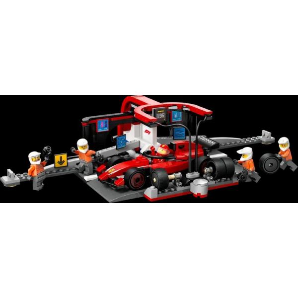 新品 LEGO レゴ シティ F1 Ferrari レースカーのピットイン 60443