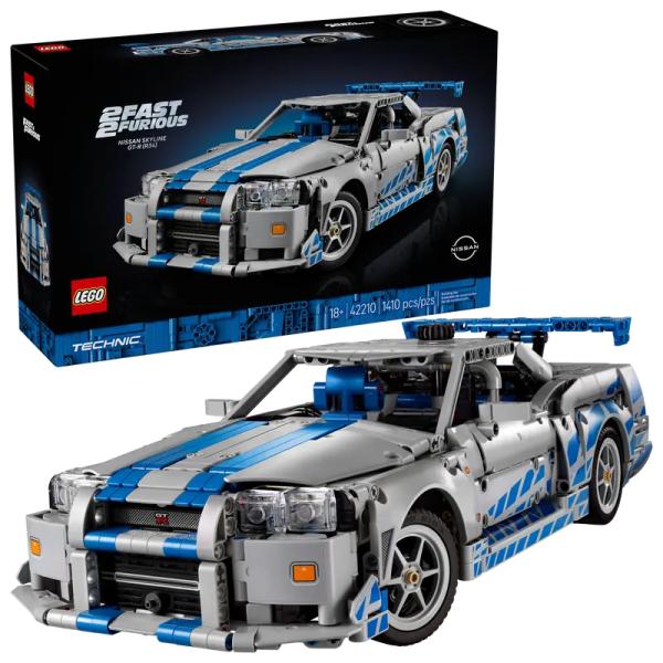 新品 LEGO Technic レゴ テクニック ワイルド・スピードX2 日産スカイラインGT-R (R34) 42210