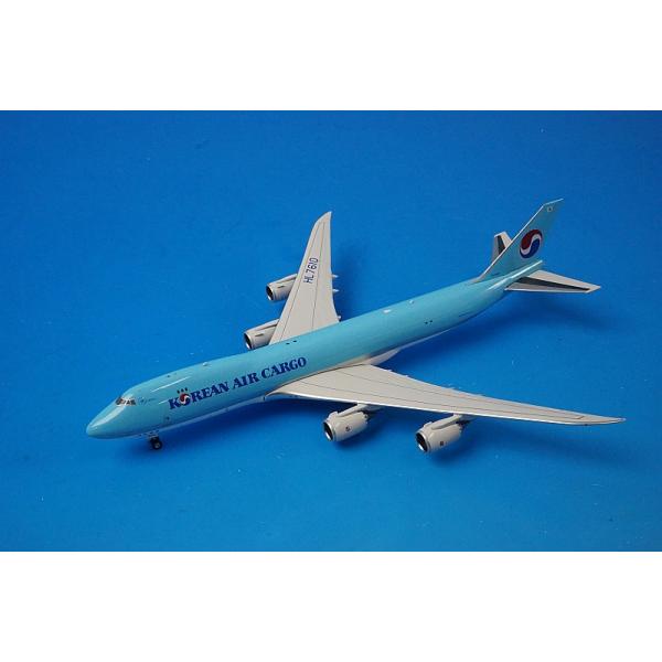 1/400 B747-8F コリアンカーゴ 大韓航空貨物 主翼地上姿勢 HL7610