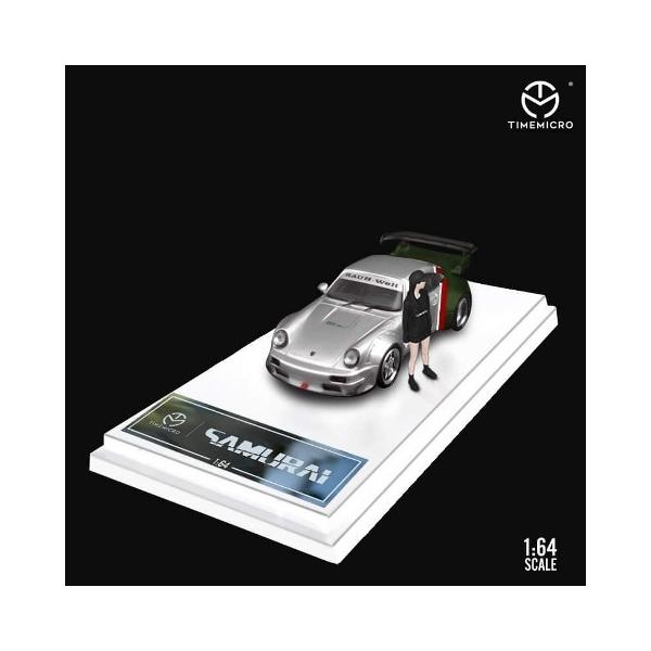 \  TM Time Micro 1/64 |VF Porsche 911 RWB 964 cyberpunk SAMURAI tBMAt