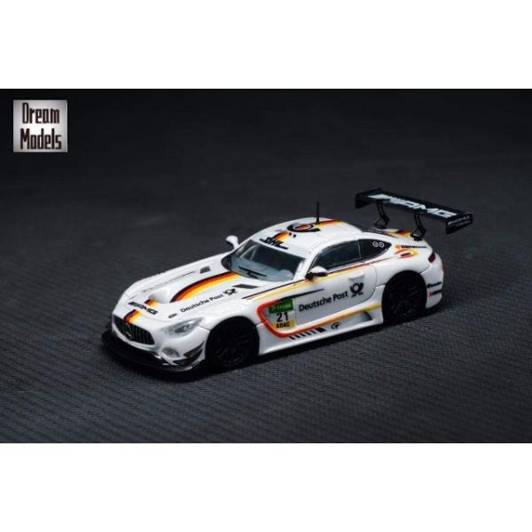 \  Dream Models 1/64 ZfX xc AMG GT3 White Deutsche post 299