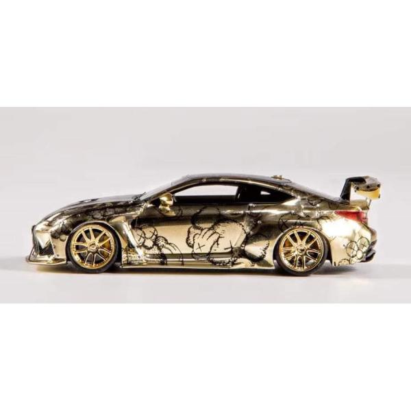 新品 YM model 1/64 Lexus レクサス RCF Rocket Bunny XX KAWS