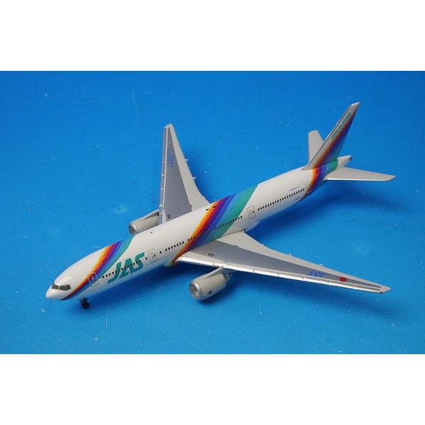1/500　日本エアシステムJAS　レインボー7　B777-200 1/500 B777-200 JAS 日本エアシステム レインボーセブン JA8977