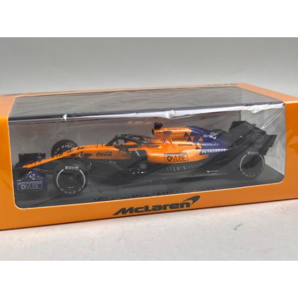 1/43 スパーク S6050 マクラーレン F1 MCL34 アメリカ USA GP C.サインツ Jr. 2019 #55