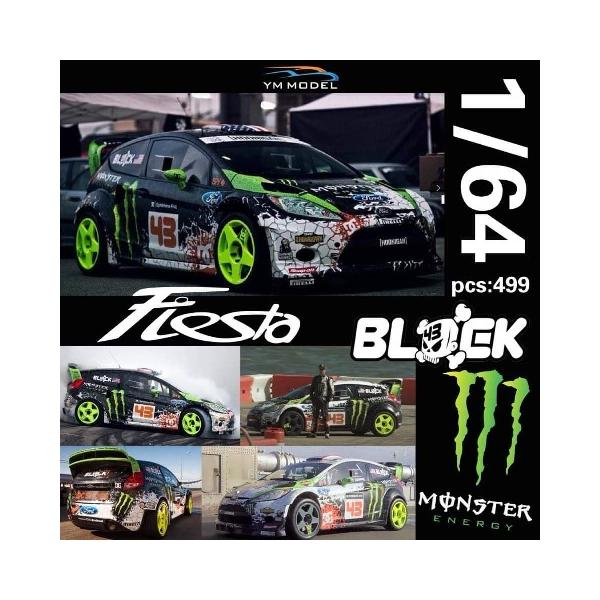 予約 YM model 1/64 フォード フィエスタ Ken Block Fiesta #43