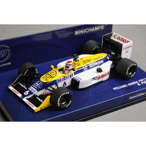 1/43 ミニチャンプス 400870006 ウィリアムズ ホンダ FW11B 1987 #6 N
