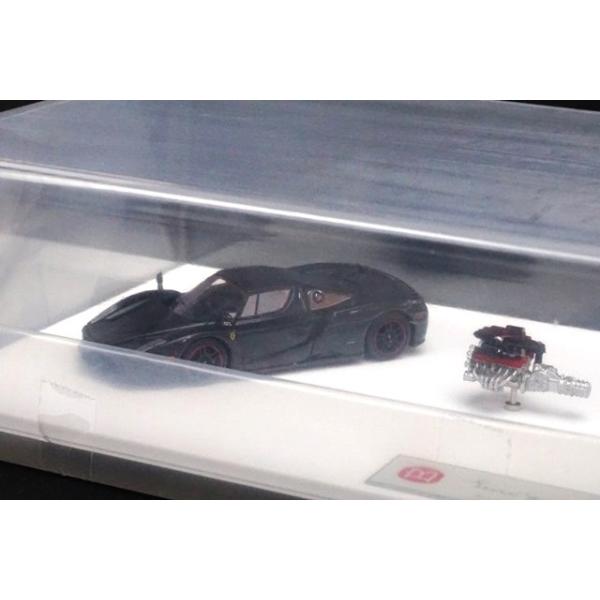 DMH 1/64 フェラーリ　エンツォ　フェラーリ　ミニカー 予約 DMH 1/64 エンツォ ENZO White Carbon, Boost Gear