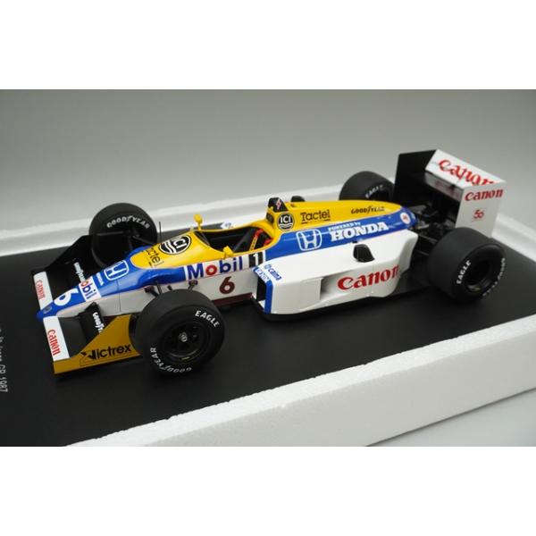 1/18 スパーク 18S118 ウイリアムズ FW11B 日本GP 1987 #6 N.ピケ
