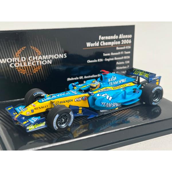 1/43 ミニチャンプス 436060001 ルノー F1 チームR26 ワールド